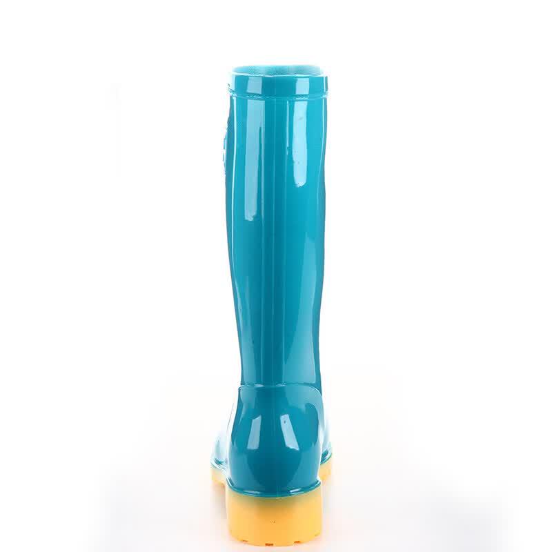 Guqie Women's Mid-High Thickened Rain Boots