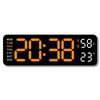 Modern Minimalist Digital Alarm Clock With Large Font Led Display For Home Office