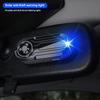LED Car Solar Powered Wireless Anti-Theft Warning Light Caution Lamp with Air Freshener Alarm Fake Anti-theft Decorative Light