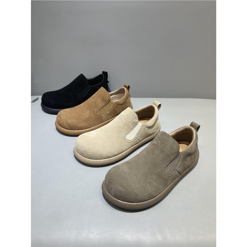 Martin boots low-top big head shoes spring new British style beanie shoes 11