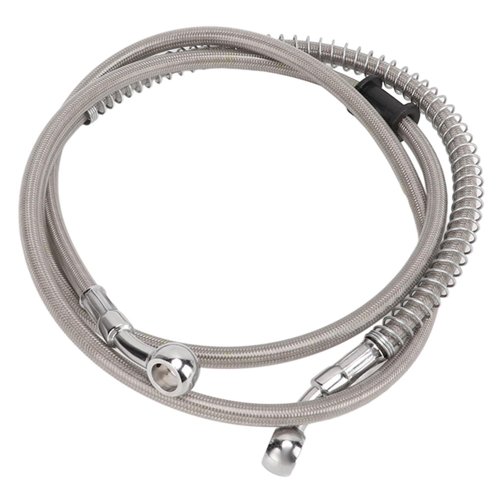 Motorcycle Brake Hose Steel PVC Brake Line for Most Motorbikes Easy Installation