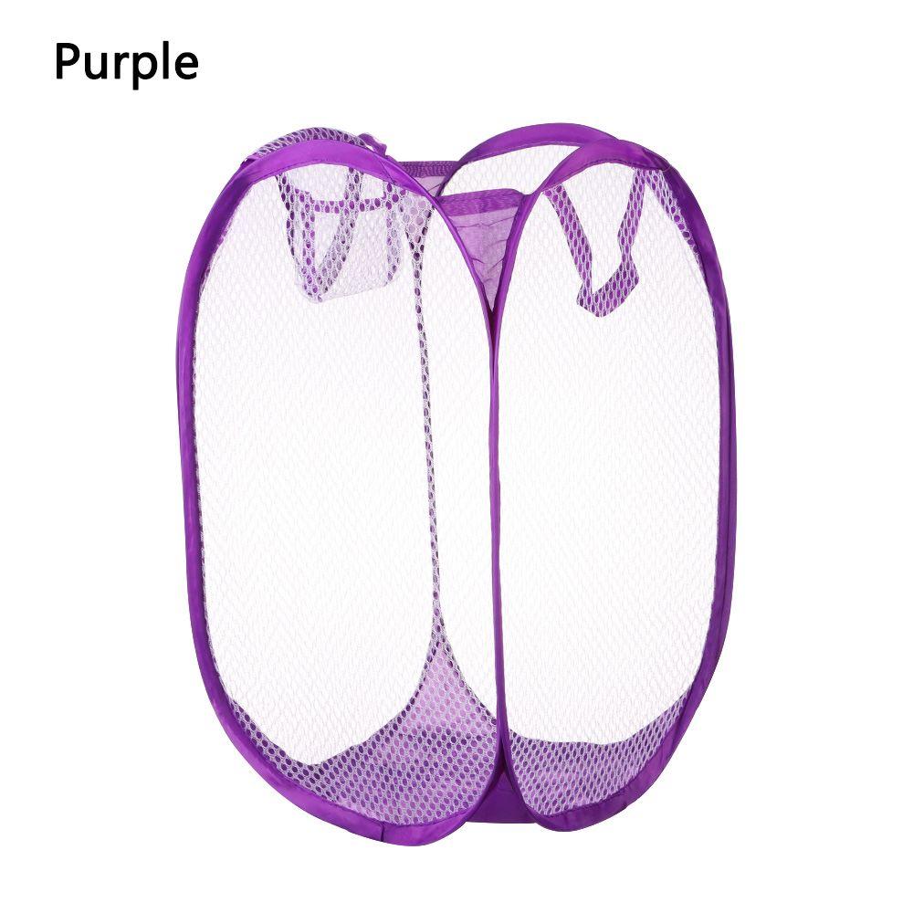 

Ящик для хранения Организуйте складную корзину для белья Мешок для белья Детские игрушки Разное Корзина для сортировки грязных вещей фиолетовый