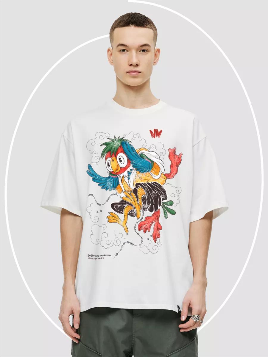 

Oversized T-shirt with Soyuzmultfilm print XL