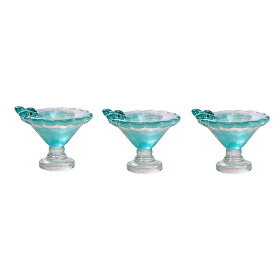 

3 Pcs Miniature Dollhouse Juice Cups Colorful Resin Cocktail Cups Tiny Simulated Drink Models for DIY Craft Dollhouse Kitchen Accessory