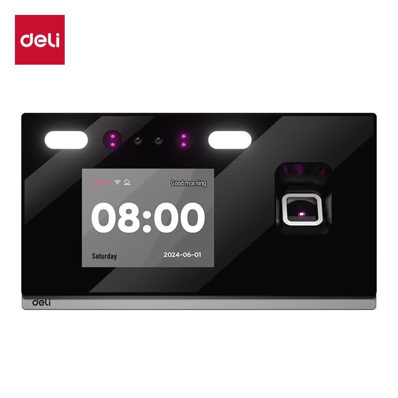 

Deli Smart Biometric Attendance Machine CN plug (adapter included)