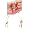 Frieren Beyond Journeys End Anime Keychain With Metal Magic Wand Pendant For Cosplay And Gift