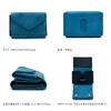 Agility Affa Nano WalletRoloma [Mini Wallet, Tri-fold Wallet, Compact Wallet] Turquoise (9141) 