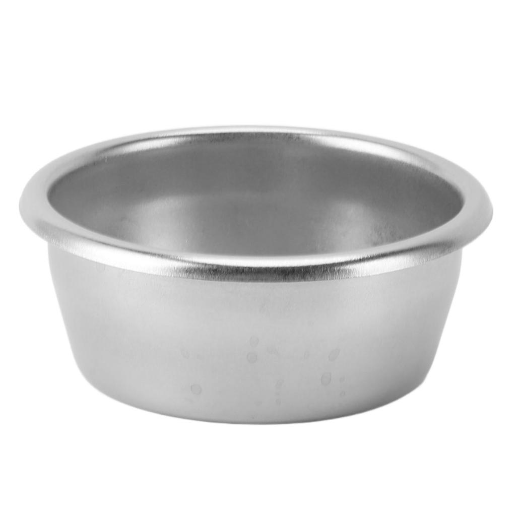 2PCS Stainless Steel Coffee Filter Basket 54mm Easy to Clean Rustproof Filter Cup for Coffee Machine