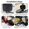 12-36V Motorcycle LED Dynamic Pupil Demon Eye Decorative Light With Remote Control 6 Modes Devil Eye Motorbike Retrofit Kits