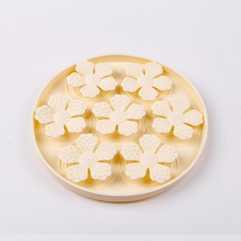 Tapete Redondo de Silicone para Alimentação Lenta de Animais de Estimação Tapete para Lamber para Cães Tapete Anti-Sufocamento para Alimentação Lenta de Gatos Tigela para Alimentação Lenta de Cães Suprimentos para Animais de Estimação