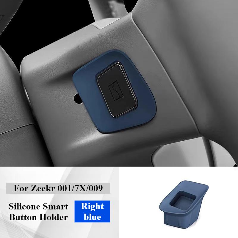 For Geely Zeekr 7X 001/009/Glorious/MIX 2024 2025 START-X Car Button Holder Button Steering Wheel Bracket Stickers Interior