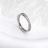 Modern Jewelry Ring Titanium Steel Fashion Ring Unique Korean Cross Women Ring Gift