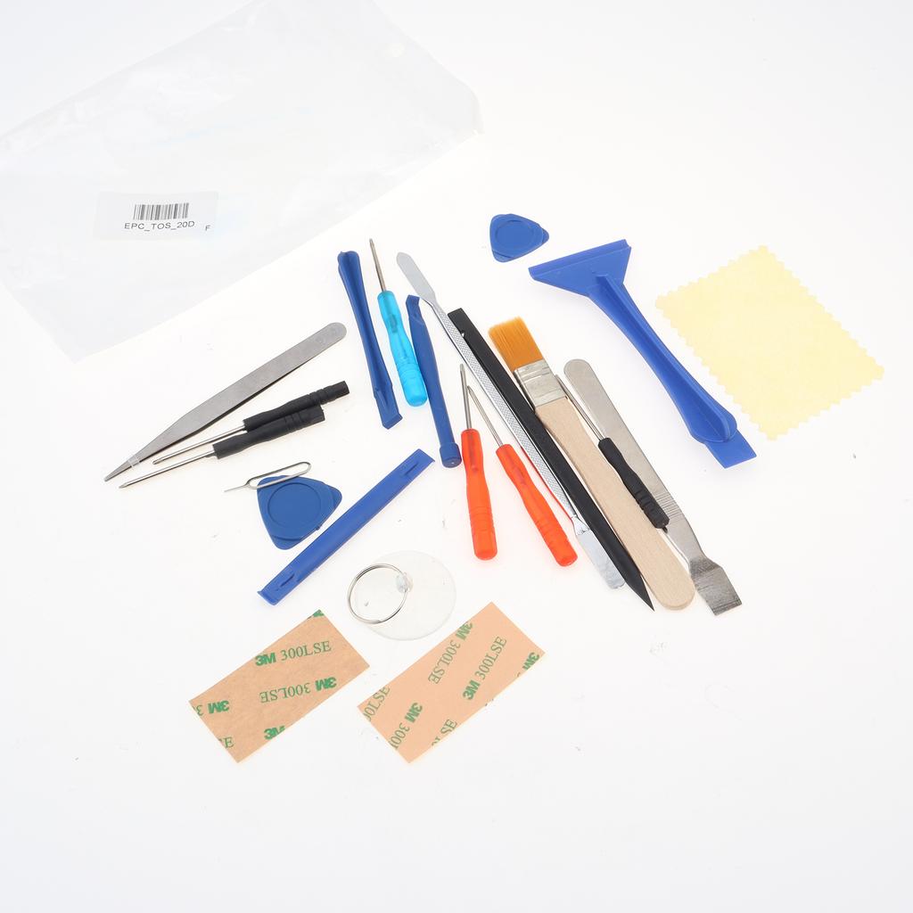 22 In 1 Mobile Repair Tool Kit Professional Sucker Pry Tool Heavy Duty Phone Tablet Safe Opening