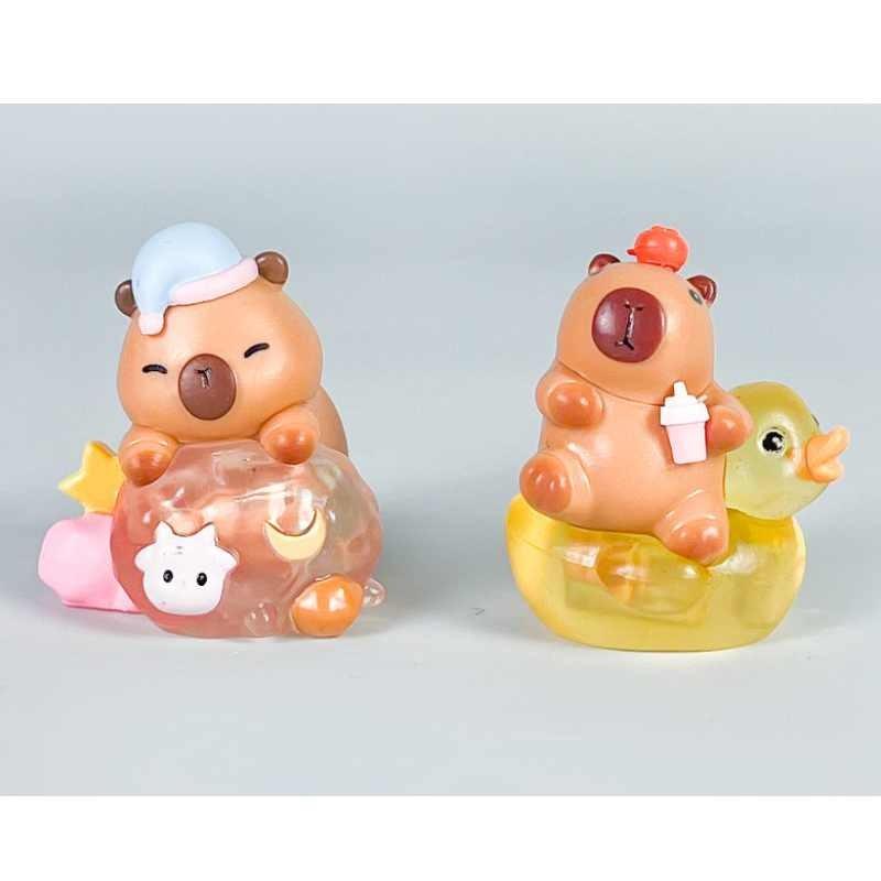 Character Capybara Cartoon Pvc  Action Figures Model Toy Collectibles Gift Kids