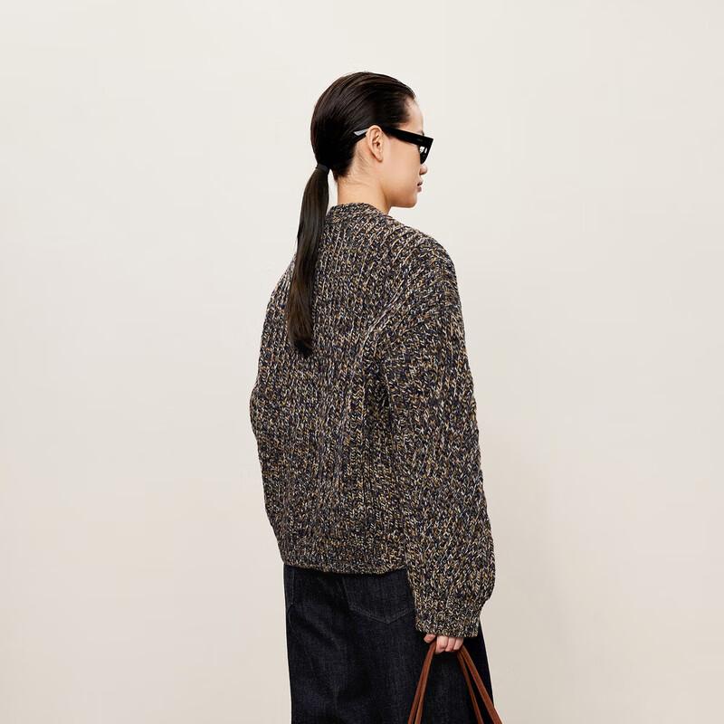 

LESS 2024 Fall Lambswool V-Neck Cardigan S