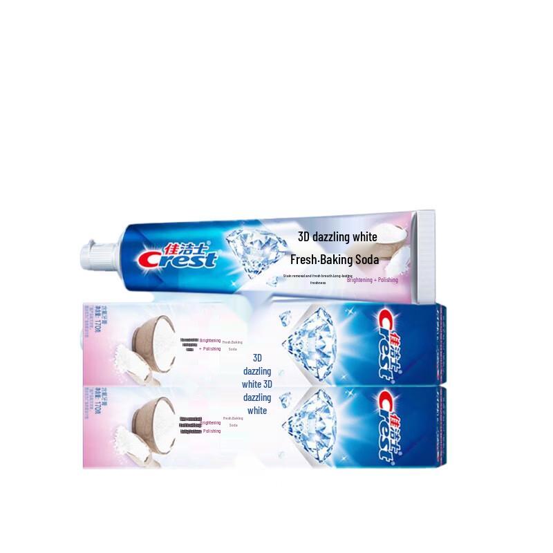 

Crest 3D White Baking Soda Toothpaste (2 x 170g) Value Pack