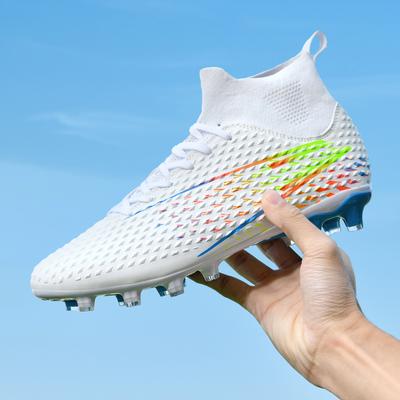 Men's Football Boots AG Professional Training Soccer Shoes Ultra Light Anti-Slip Turf Football Male Shoes Sport Shoes Football