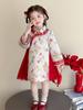 2025 Hanfu Children's Cheongsam: Fairy-Style Spring/Autumn Dress for Girls