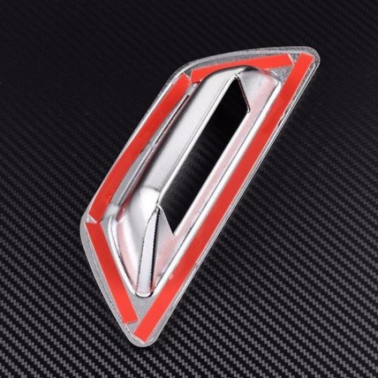 For 2014- Nissan Rogue X-Trail Chrome Rear Trunk Door Bowl Handle Cover Trim
