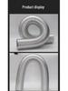 Fireproof Aluminum Corrugated Telescopic Ventilation Duct - High Temp Resistant, Flexible Exhaust Pipe
