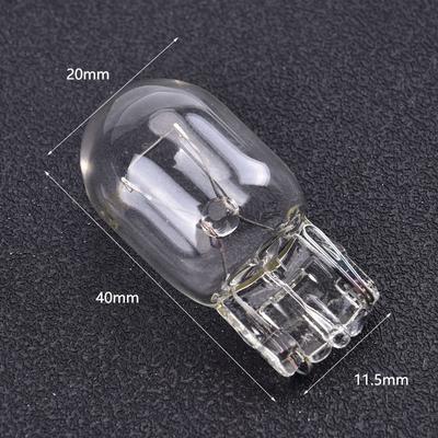 2 buc T20 7443 7440 Lumină de semnalizare Bec cu halogen Sticlă transparentă Lumini de zi