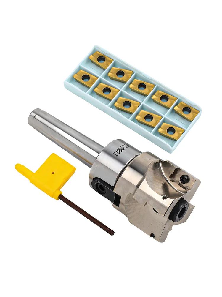 For Heavy Machinery Face End Mill Cutter Carbide Inserts For Heavy CNC Milling Good Cleanliness For Steel Machining