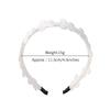 1PCS Fashion Solid Embroidery Girls Flower Headband Birthday Wedding Party Boho Boho Sunflower Hair Hoop Party Hair Accessories