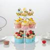 Clear Dessert Display Holder 3/4/5 Tier Cake Serving Rack Acrylic Cupcake Stand  Kitchen