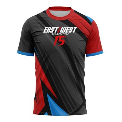 Letnie Koszulki Męskie z Krótkim Rękawem z Modnym Nadrukiem 3D East Vs West
