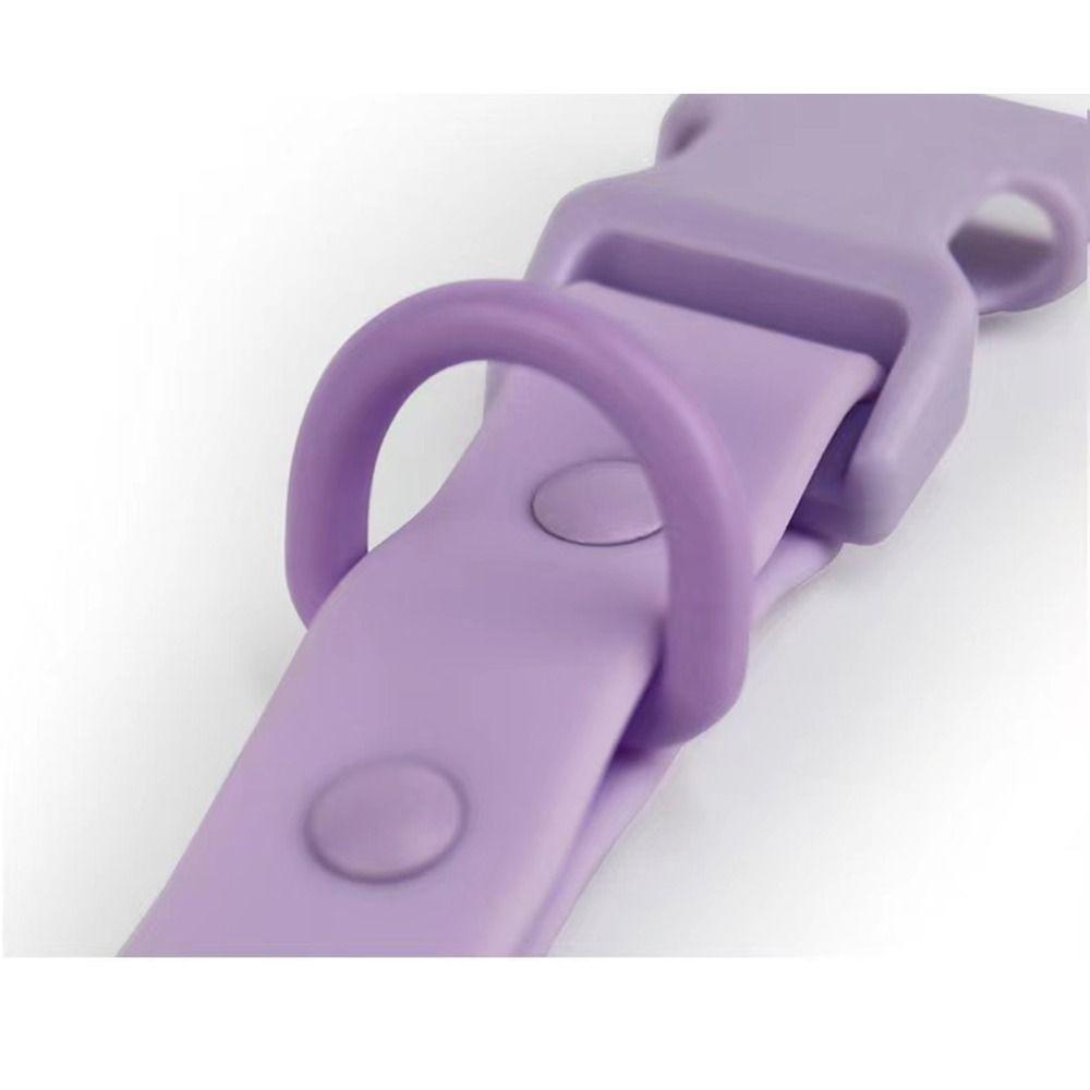 Elastic Webbing Pet Collar Adjustable Pet Identification Waterproof Dog Collar Rustproof Quick Release Buckle