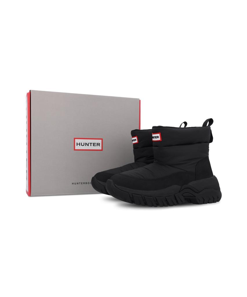Hunter [Unisex] Intrepid Wanderer Short Snow Boots - Black