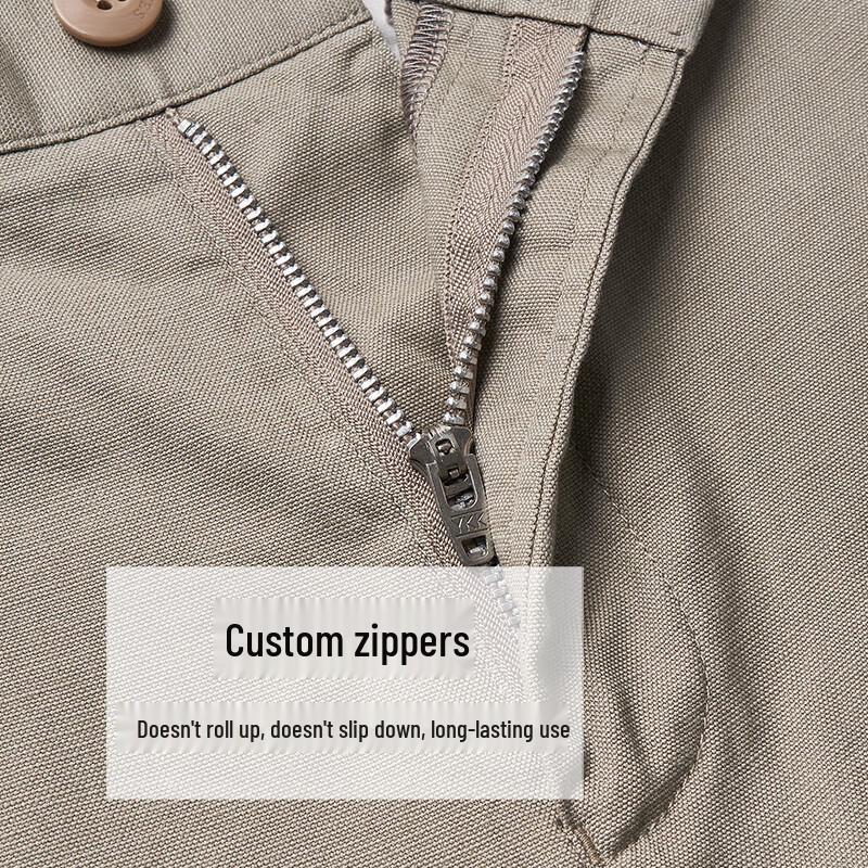 Seven Wolves Men's Linen Blend Straight-Leg Casual Pants