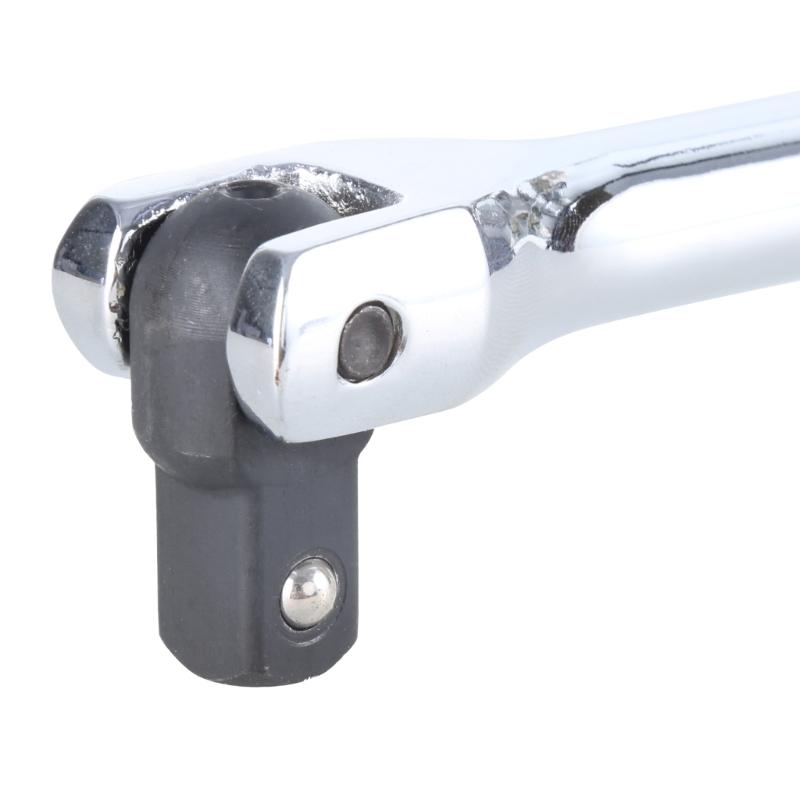 Heavy Duty 1/2 F Rod 15/18" Force Bar Activity Head Socket Wrench with Strong Force Lever Steering Handle for Repairing