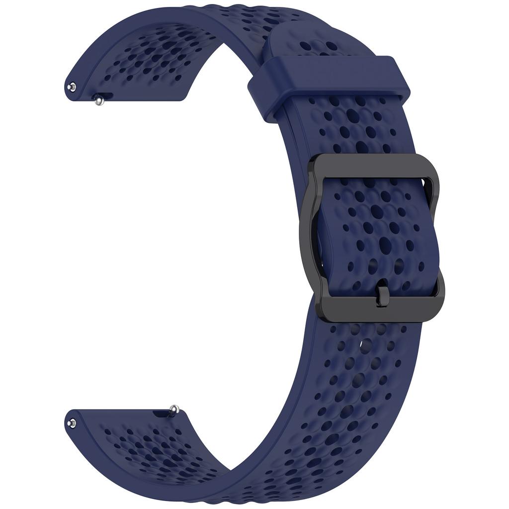 20mm 22mm Silicone Strap For Amazfit Active 2/GTS 4/3/2 Sports Breathable Bracelet Wristband Amazfit Bip 6/5 GTR 4/3 Accessories