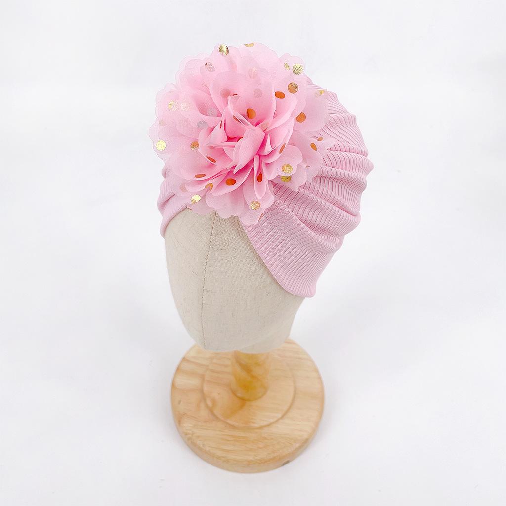 Cross-Border New Baby Hat: Flower, Comfortable & Breathable - Cute Children's Hat