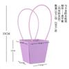 Flowers Basket Boxes Gift DIY Packaging Materials Wedding Favors 10pcs Flower Tote Bags Kraft Paper Bouquet Floral Arrangement