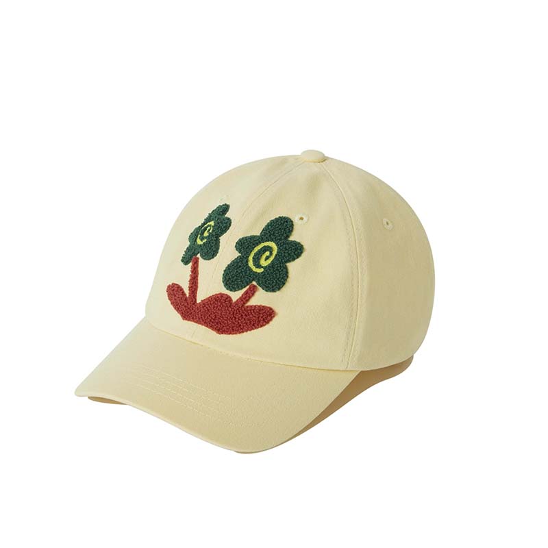 KIRSH X Misaki Kawaii Boucle Cap [Light Yellow]