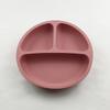 Baby Safe Silicone Dining Plate Suction Cartoon Children Dishes Feeding Toddler Training Tableware Retro Kids Smile Face Bowl