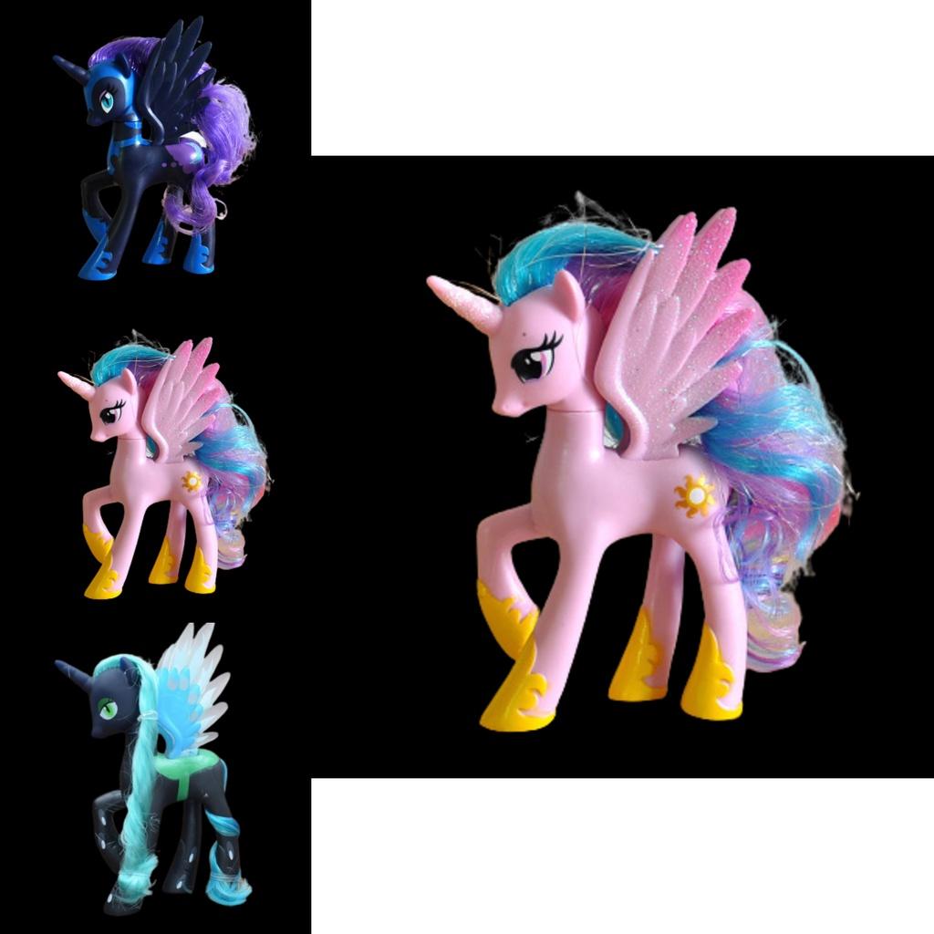 My Little Pony Einhorn Figur Spielzeug Kuchenaufsatz für Kinder Weihnachten Geburtstagsgeschenke