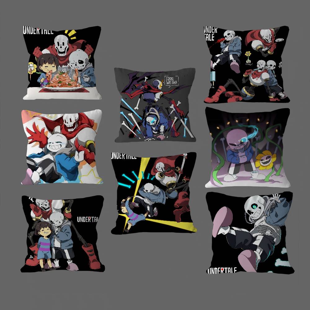 U-Undertale Pillow Dust Cover Bedroom Kids Party Decoration Pillowcase