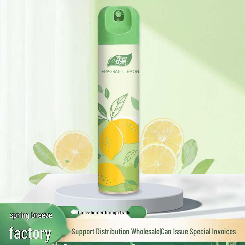 Spring Breeze Air Freshener Spray for Bathrooms - Long-lasting Odor Removal and Fragrance