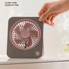 Desktop Fan Lightweight Cooling Fan Table Fan Convenient USB Fan Electric Fan Powerful Desk Fan for Dormitory Office