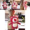 Cute Lotso Strawberry Bear Plush Pendant For Toy Story Fans
