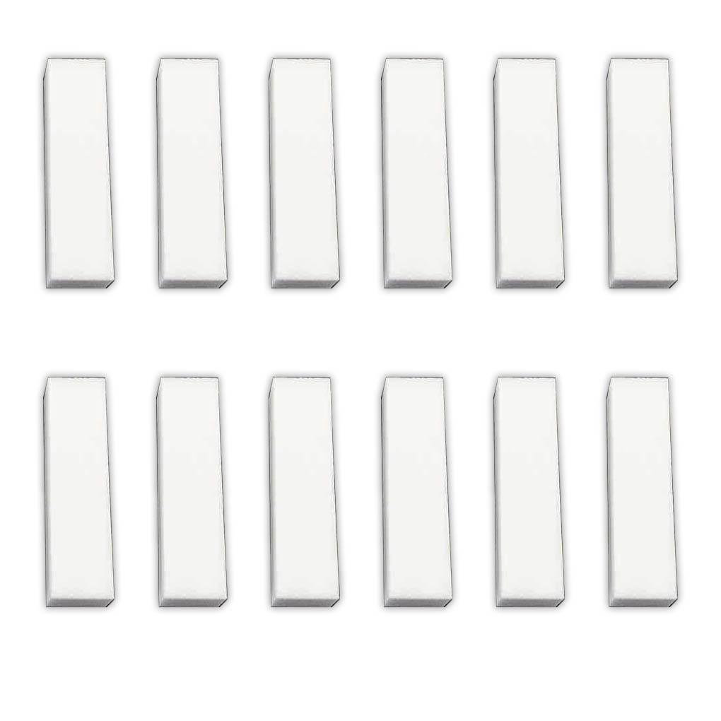 12X Nail Buffer Buffering Block Sanding Brick High Elasticity Compact Size Practical Safety Nails File Professional
