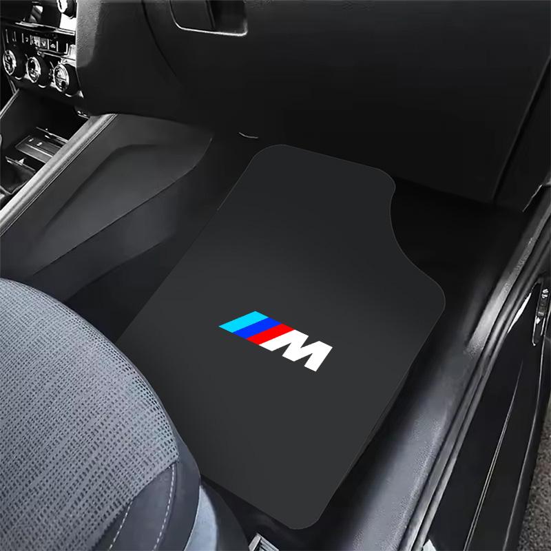 BBIJ5 Car Floor Mat Auto Front and Rear Carpet Foot Mats with Rubber Backing For BMW M3 M4 M5 E39 E46 E60 E90 X1 X3 X5 X7 F10 F20 F30