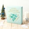 Friendship Sea Glass Advent Calendar 24 Days Acrylic Ornament with Ocean Themes Christmas Countdown Decor for Tree And Best Friends