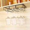 Red Wine Glass Hanging Rack for Stemware Display and Storage