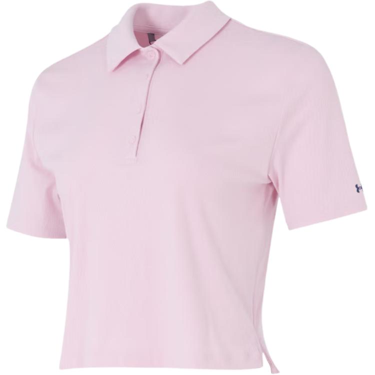 

Under Armour Sport Minimalist Fashion Breathable Loose Short Sleeve Polo Shirt Women tops 1389586-647 L