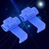 50PCS Lock Wire Electrical Cable Connectors 0.75 to 2.5mm² T-Tap Type Quick Splice Connectors Blue Insulation Displacement