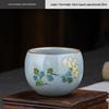 Zhinianhua Ru Kiln Ceramic Kung Fu Teacup